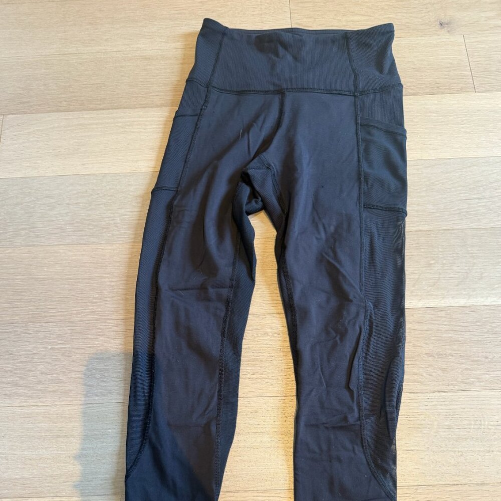 LULULEMON LEGGINGS POCKETS MESH